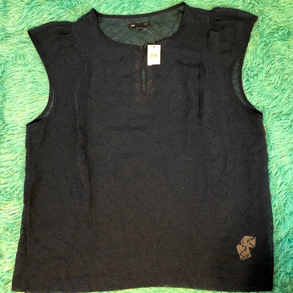 Gap Sheer Blouse